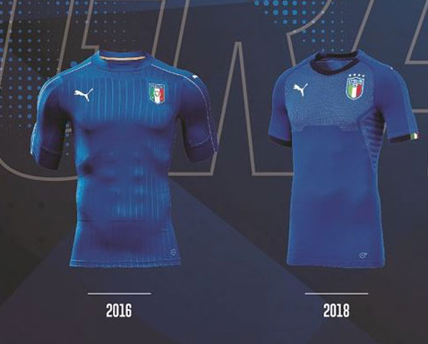 کیت ایتالیا 2016 و 2018