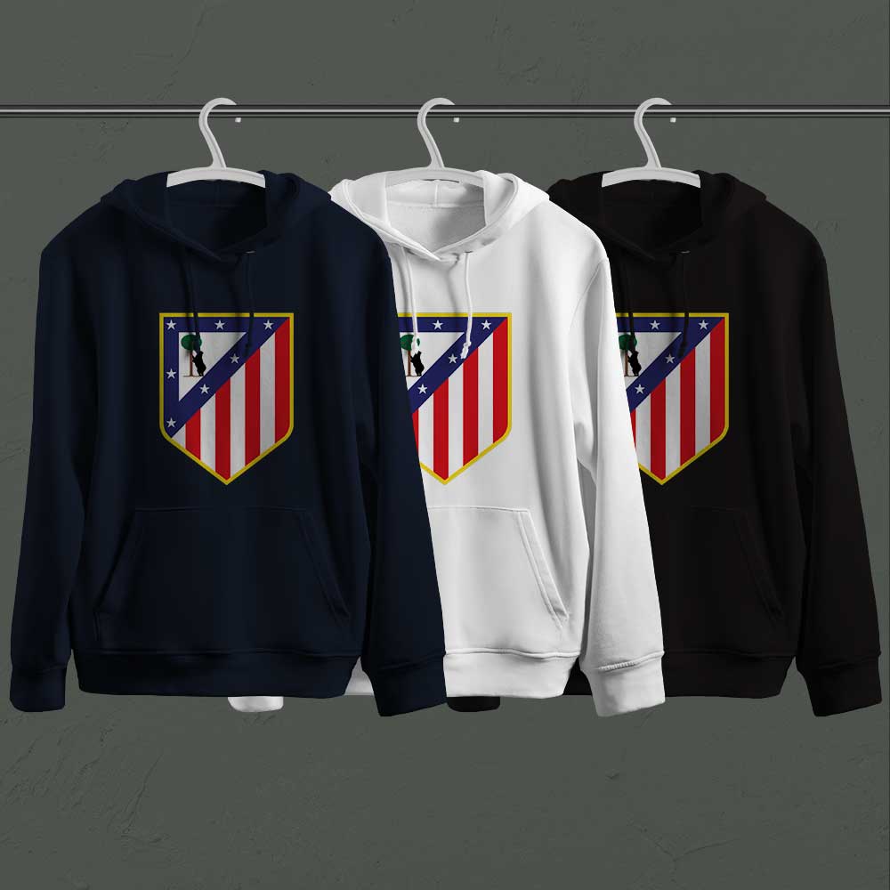 هواداری اتلتیکومادرید طرح 4 (تیشرت ، هودی ، دورس)(رنگبندی)