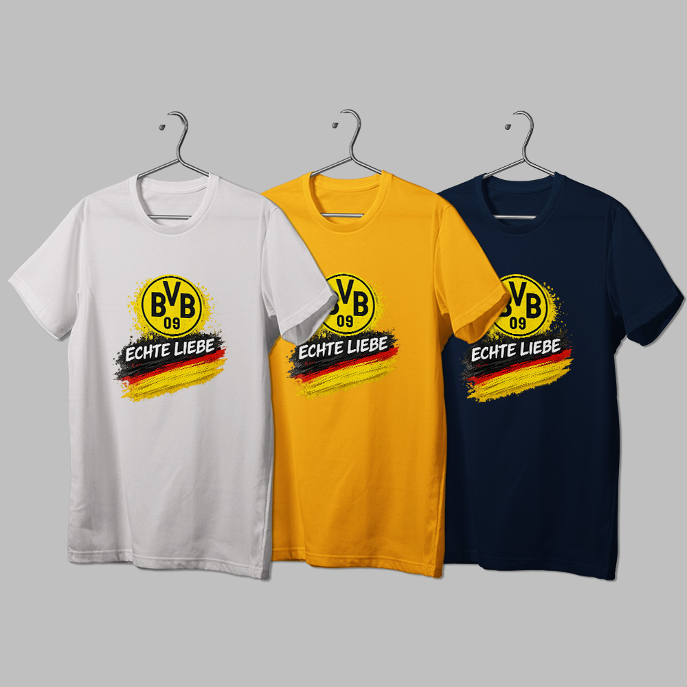 هواداری دورتموند طرح 5 (تیشرت ، هودی ، دورس)(رنگبندی)