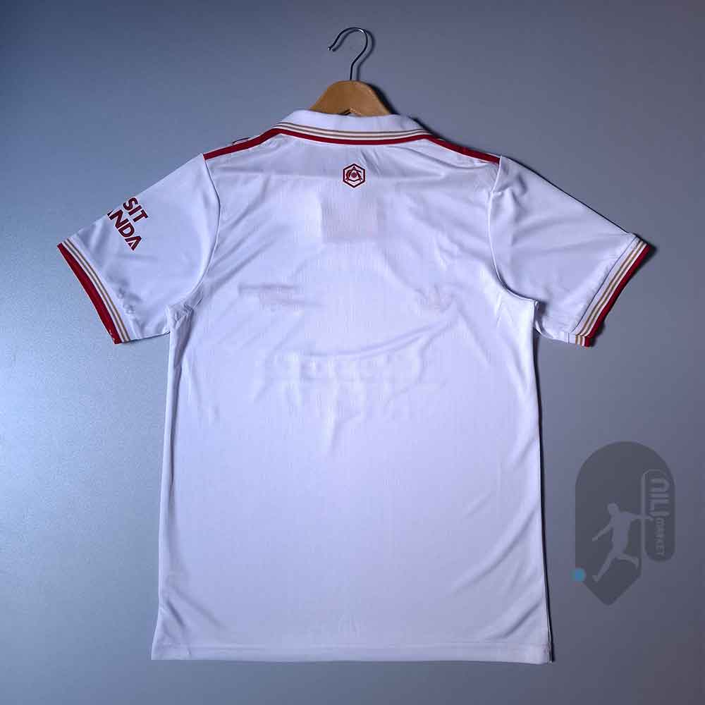 لباس دوم آرسنال ( ورژن هوادار - فصل 2025/2026) به همراه شورت ورزشی