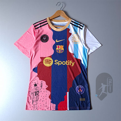 لباس منتخب مسی – طراحی ترکیبی بارسا، آرژانتین، PSG و اینتر میامی - ورژن پلیر
