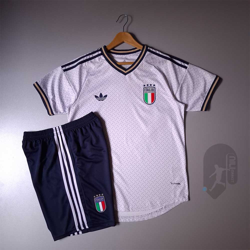 لباس دوم جدید ایتالیا ( ورژن پلیر - جام جهانی 2026) به همراه شورت ورزشی