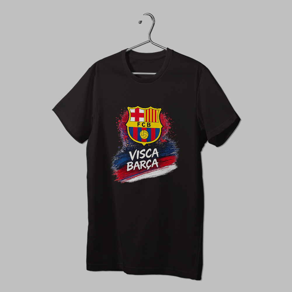 هواداری بارسلونا طرح 10 (تیشرت ، هودی ، دورس)(رنگبندی)