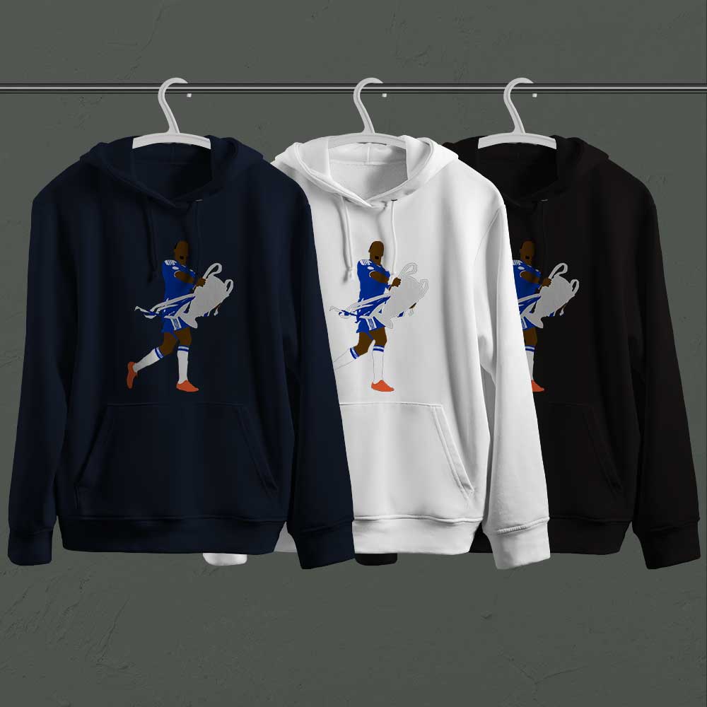 هواداری چلسی طرح 14 - دروگبا (تیشرت ، هودی ، دورس)(رنگبندی)