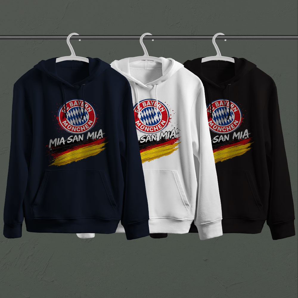 هواداری بایرن مونیخ طرح 8 (تیشرت ، هودی ، دورس)(رنگبندی)
