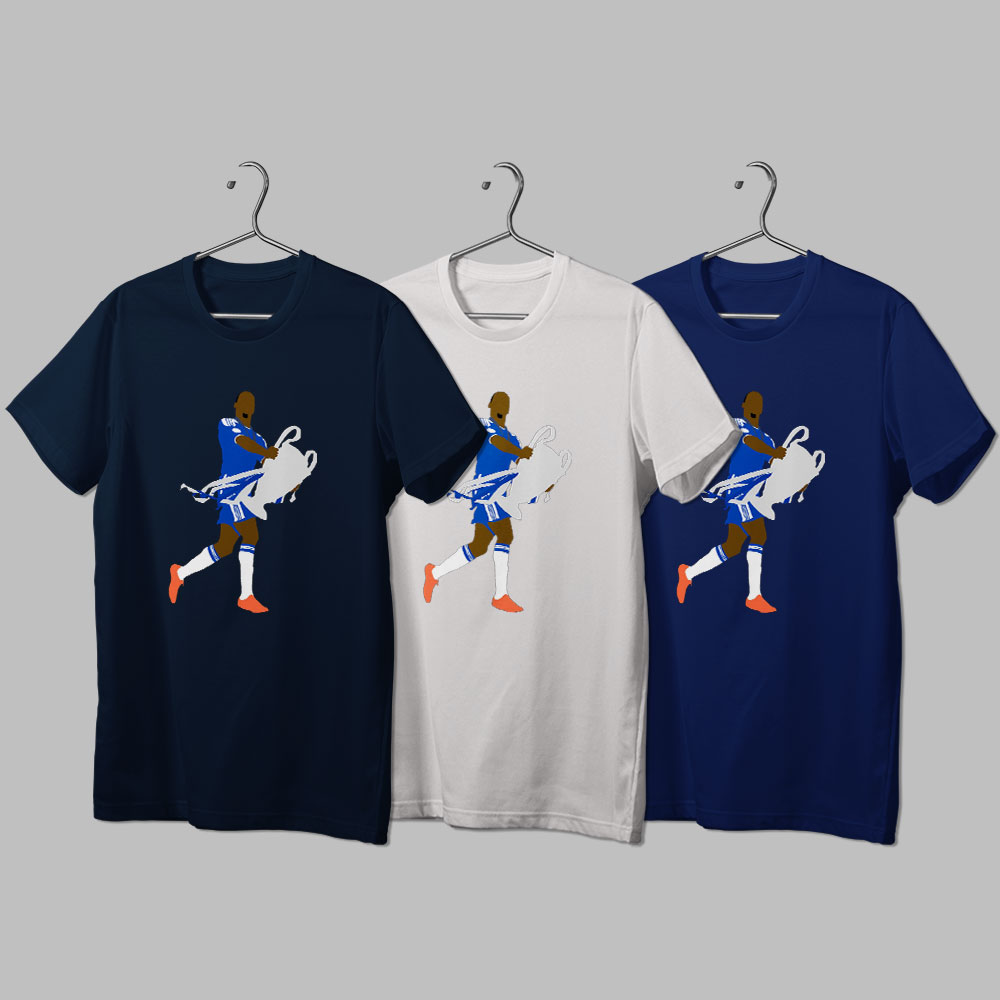 هواداری چلسی طرح 14 - دروگبا (تیشرت ، هودی ، دورس)(رنگبندی)