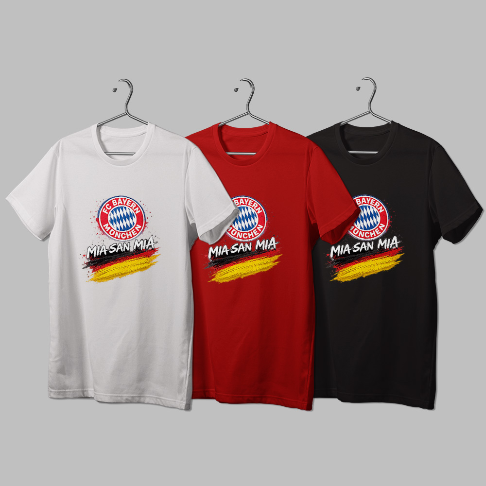 هواداری بایرن مونیخ طرح 8 (تیشرت ، هودی ، دورس)(رنگبندی)