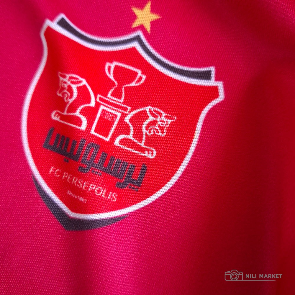 لباس اول جدید پرسپولیس 1405 به همراه شورت ورزشی