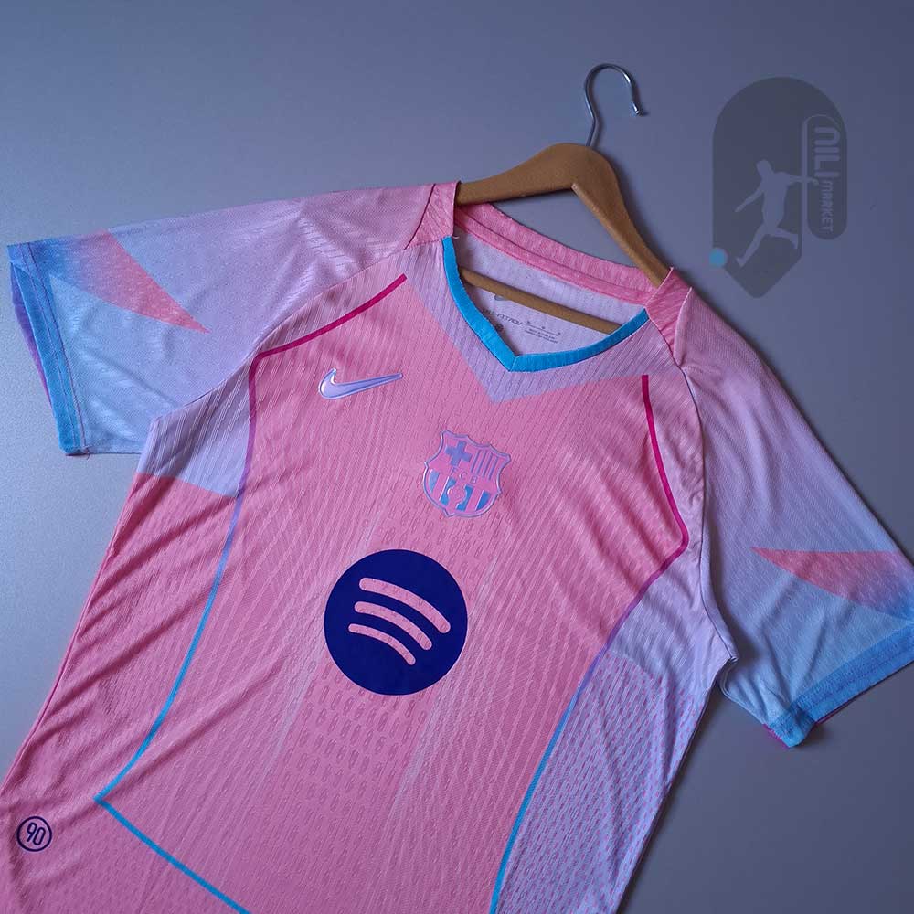 لباس بارسلونا طرح ویژه ( ورژن پلیر قواره جذب ) 