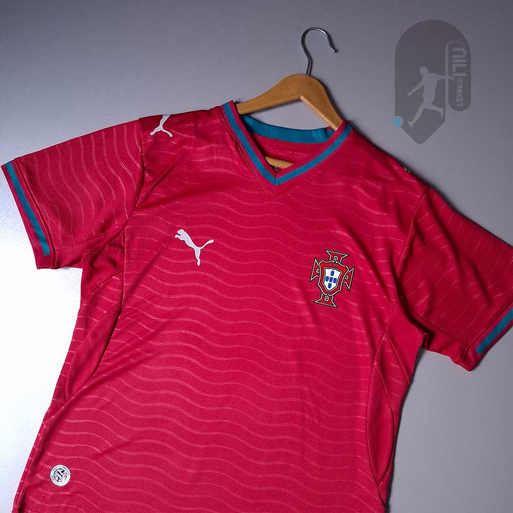 لباس اول پرتغال ( ورژن پلیر - جام جهانی 2026) همراه با شورت ورزشی