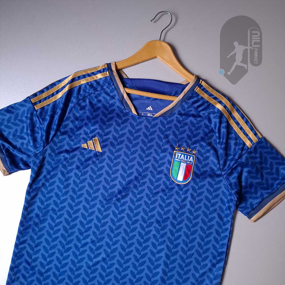 لباس اول جدید ایتالیا ( ورژن هوادار - جام جهانی 2026) به همراه شورت ورزشی