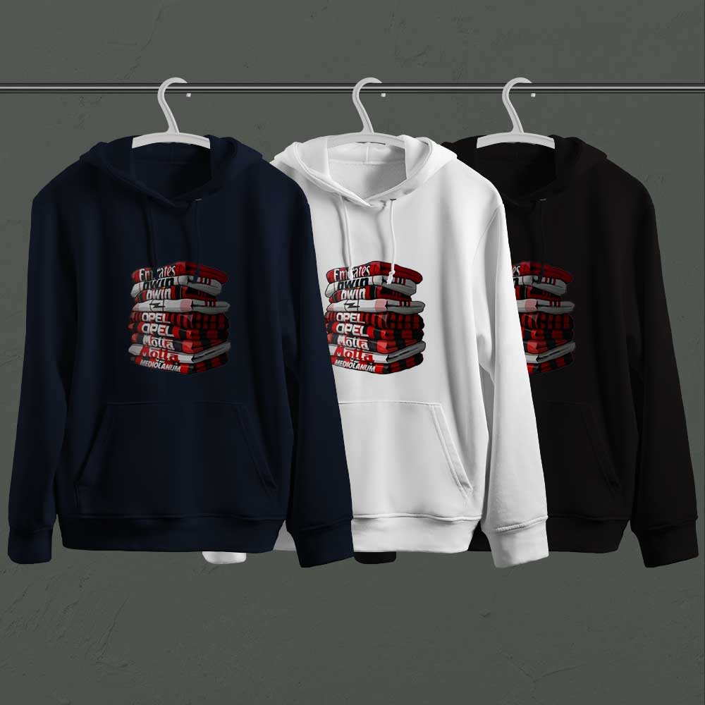 هواداری آث میلان طرح 8 (تیشرت ، هودی ، دورس)(رنگبندی)