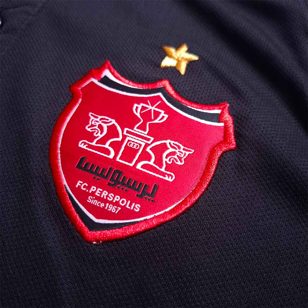 پولوشرت مشکی پرسپولیس (سایز S)