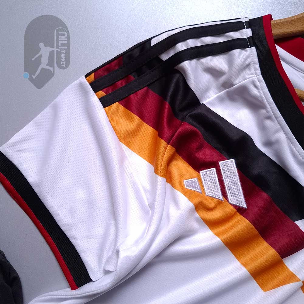 لباس اول آلمان (ورژن هوادار - جام جهانی 2026) به همراه شورت ورزشی