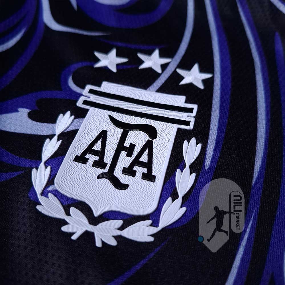 لباس دوم احتمالی آرژانتین (ورژن پلیر -  جام جهانی 2026) به همراه شورت ورزشی