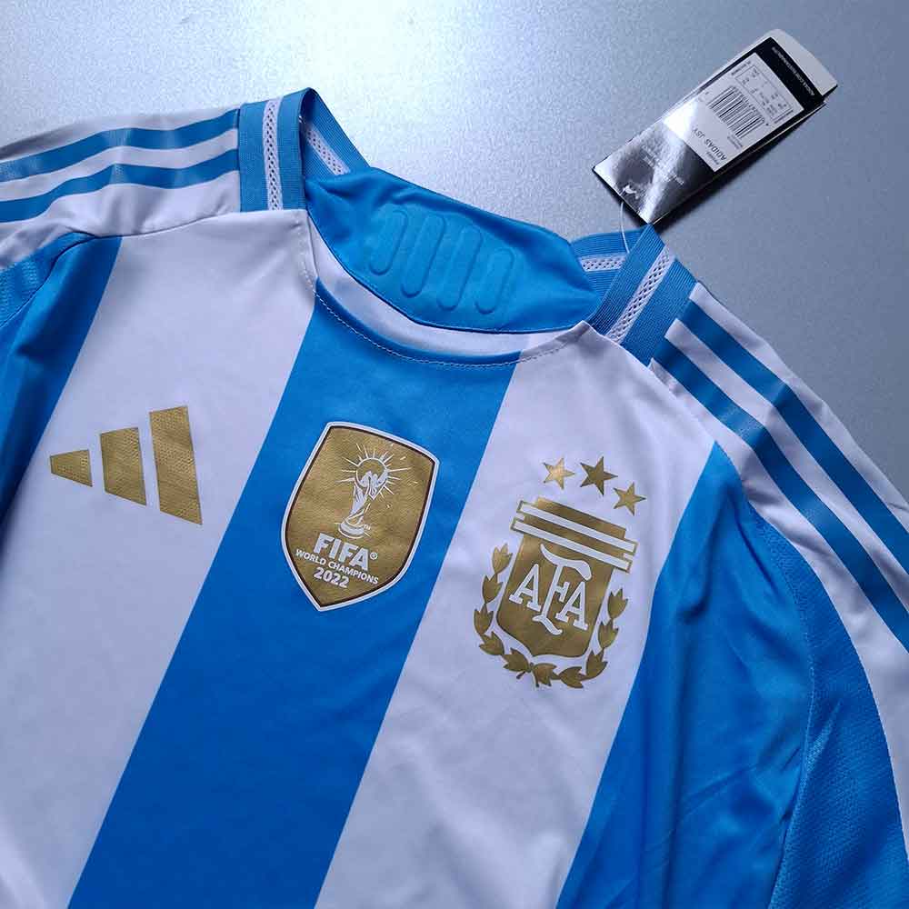 تیشرت پلیری آرژانتین قواره آزاد (سایز XL)