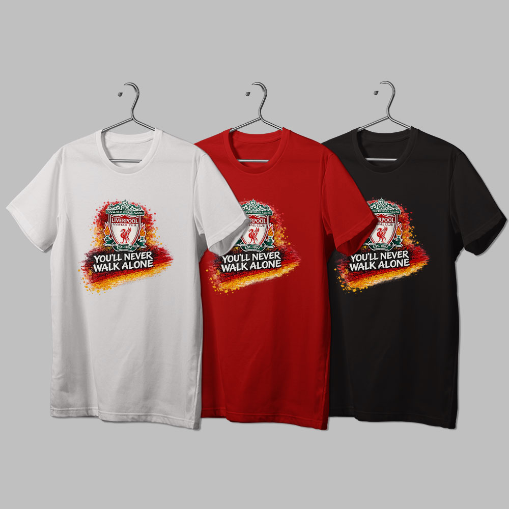 هواداری لیورپول طرح 13 (تیشرت ، هودی ، دورس)(رنگبندی)