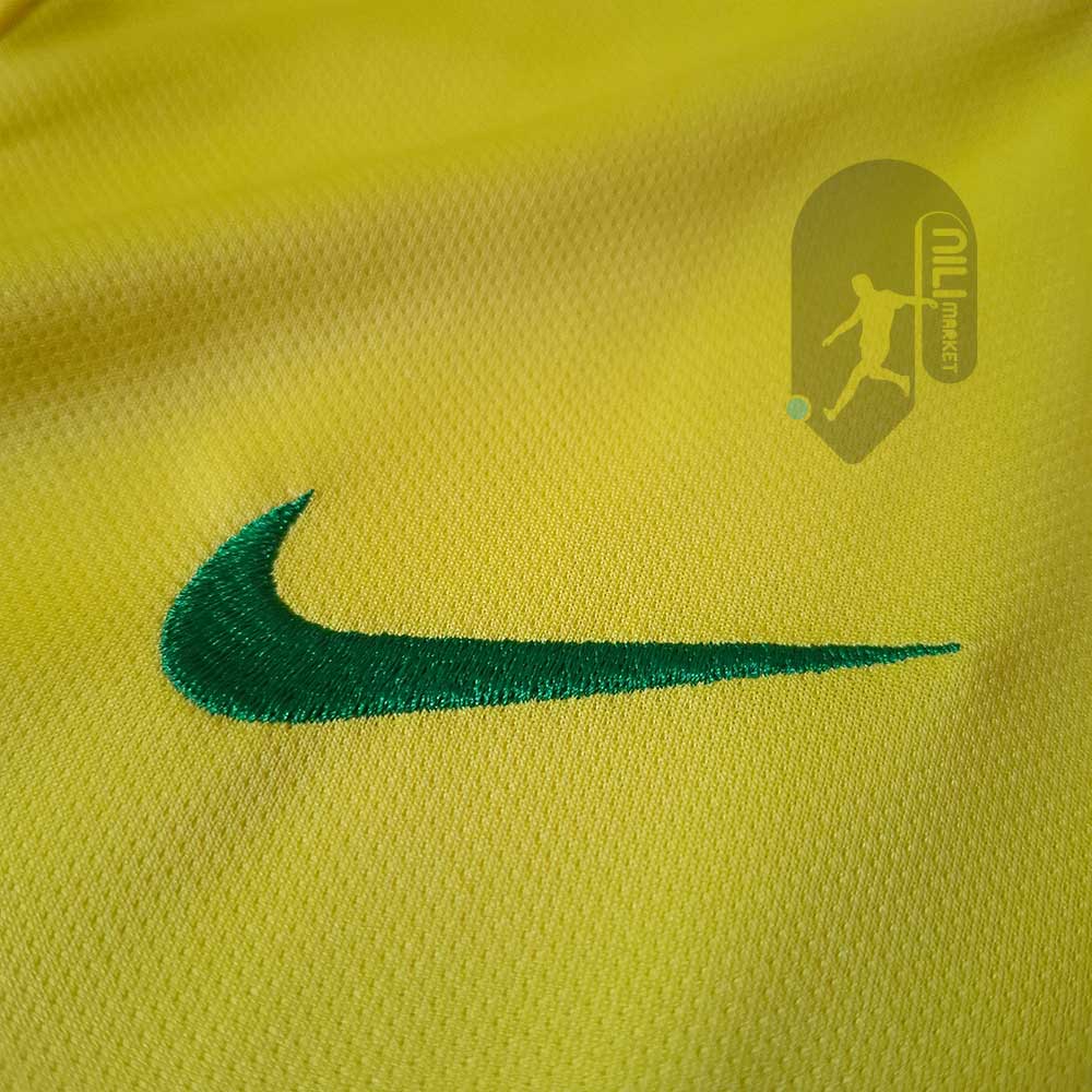 لباس کلاسیک بزریل (ورژن هوادار - سال 1998) به همراه شورت ورزشی