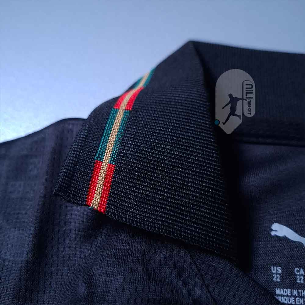 لباس بچگانه پرتغال طرح ویژه مشکی (سال 2025) همراه با شورت ورزشی