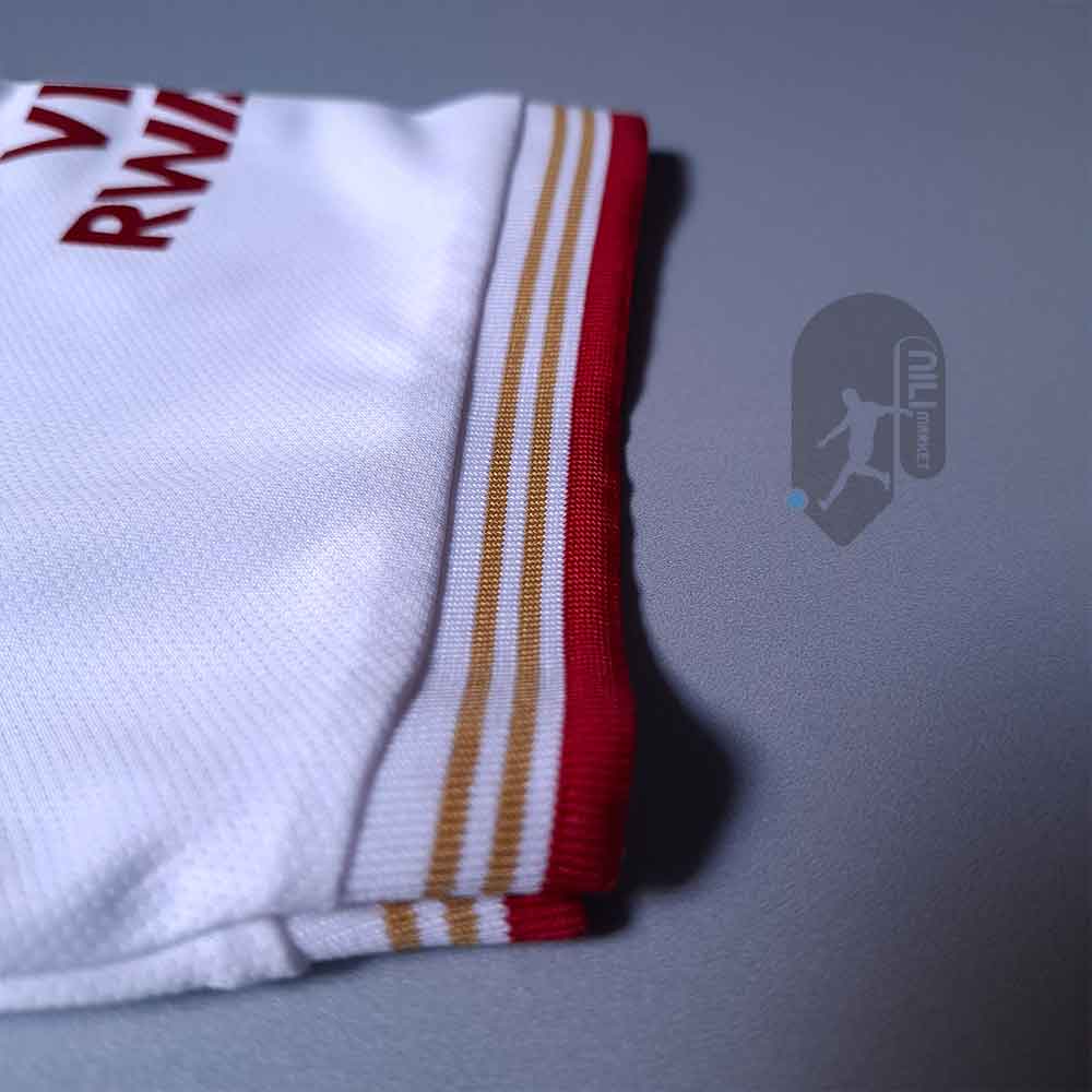 لباس دوم آرسنال ( ورژن هوادار - فصل 2025/2026) به همراه شورت ورزشی