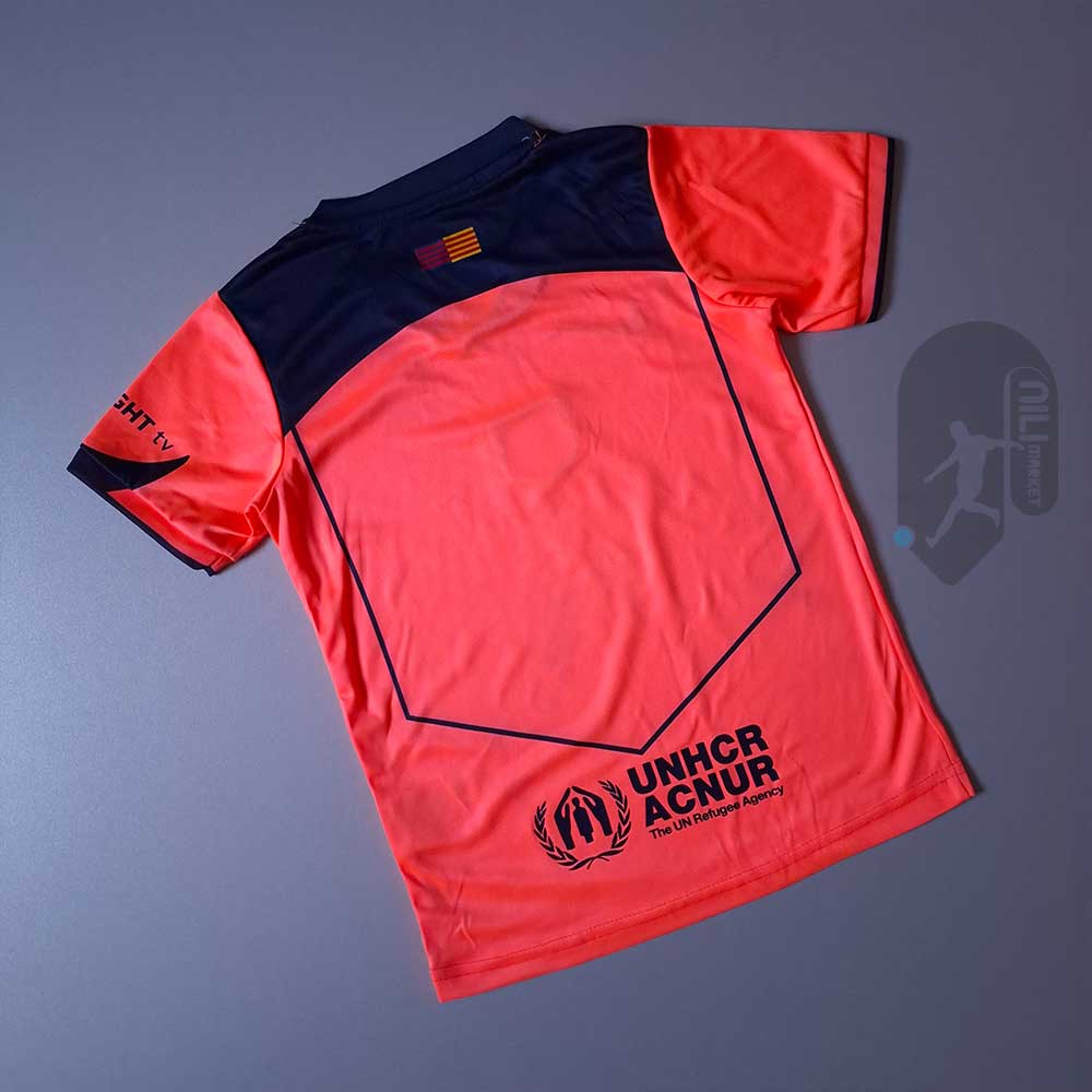 لباس سوم بچگانه بارسلونا فصل 2025/2026  | همراه شورت ورزشی