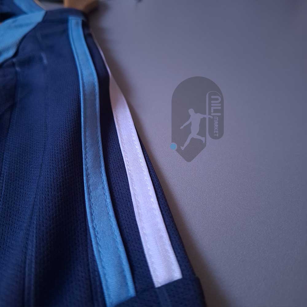 لباس کلاسیک آرژانتین (ورژن هوادار - جام جهانی 2006) به همراه شورت ورزشی