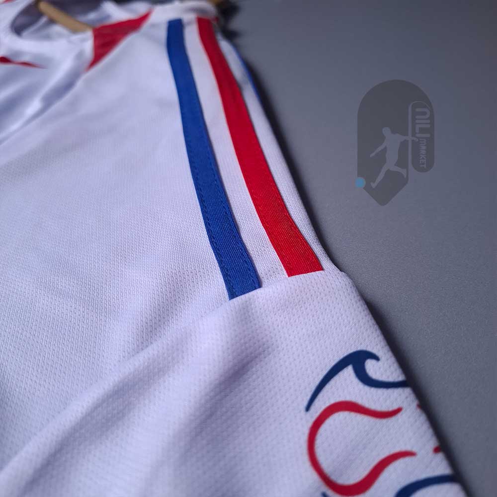 لباس کلاسیک فرانسه (ورژن هوادار - جام جهانی سال 2006) به همراه شورت ورزشی