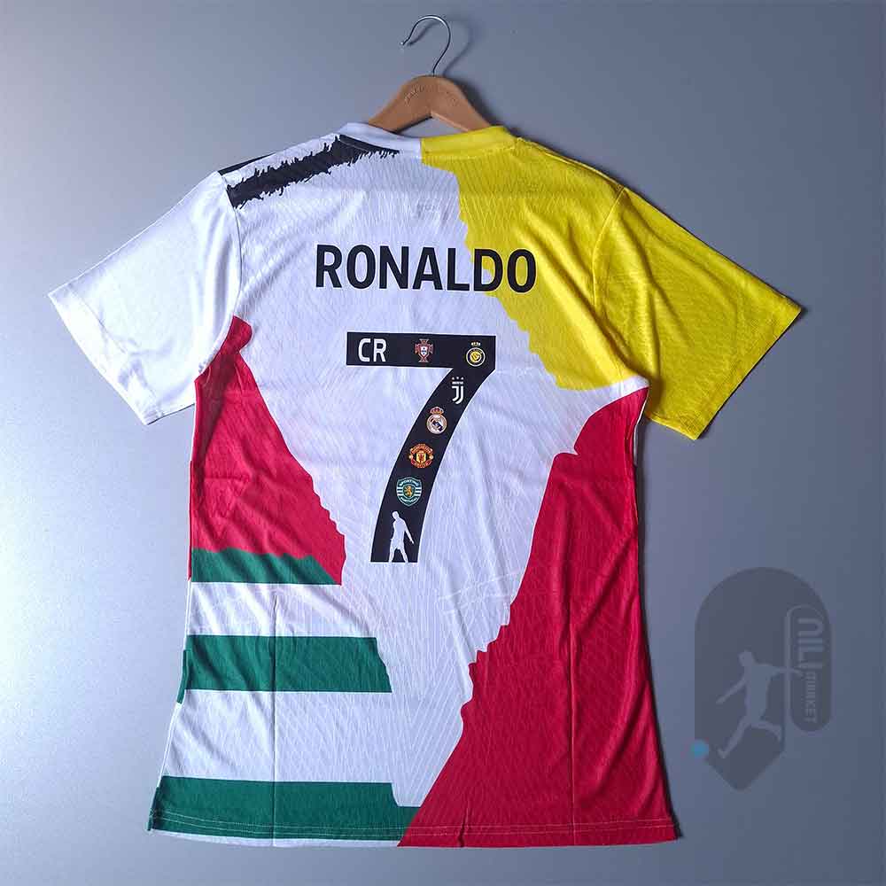 لباس منتخب رونالدو با طراحی ترکیبی تمام تیم‌ها - ورژن پلیر | مخصوص طرفداران CR7