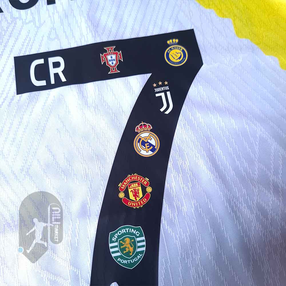 لباس منتخب رونالدو با طراحی ترکیبی تمام تیم‌ها - ورژن پلیر | مخصوص طرفداران CR7