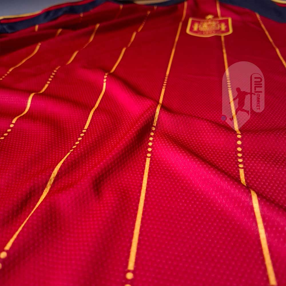 لباس اول اسپانیا (ورژن پلیر - جام جهانی 2026) به همراه شورت ورزشی