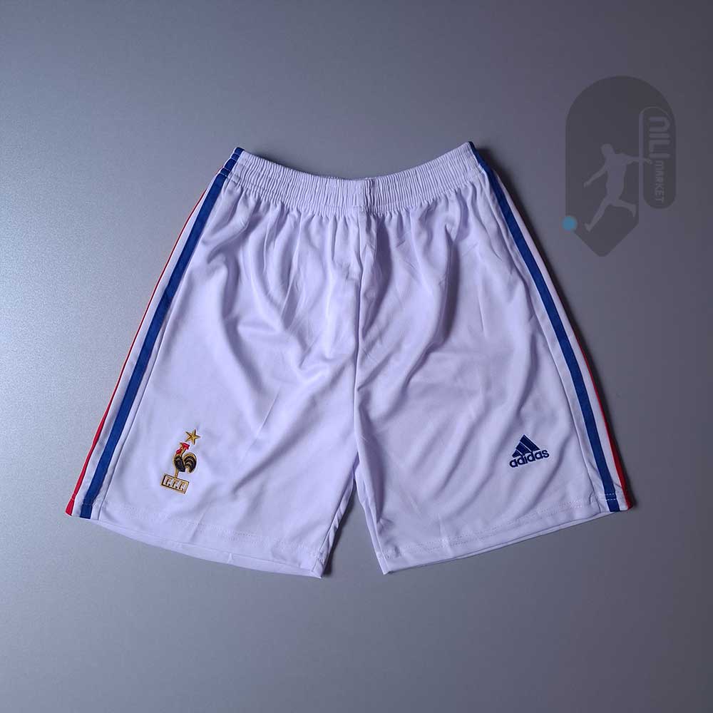 لباس کلاسیک فرانسه (ورژن هوادار - جام جهانی سال 2006) به همراه شورت ورزشی