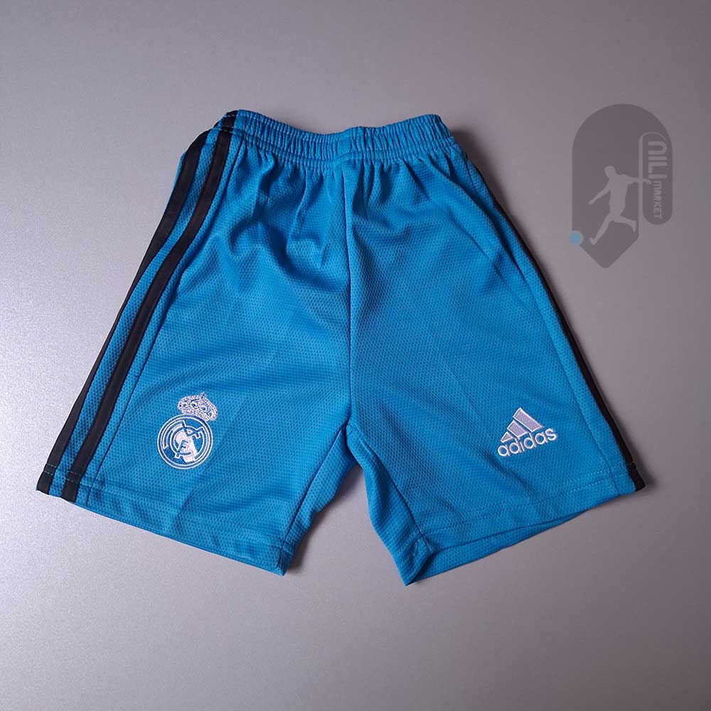 لباس کلاسیک سوم رئال مادرید - بچگانه (فصل 2017/18) به همراه شورت ورزشی