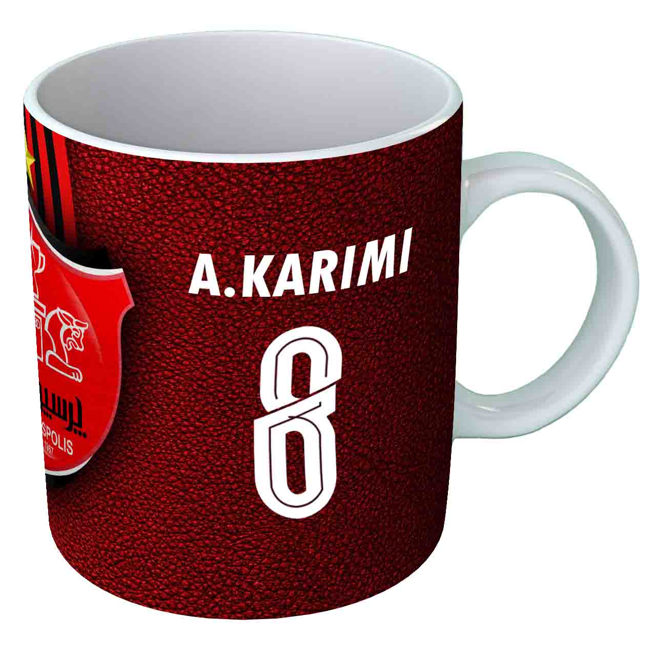 ماگ پرسپولیس(با نام و شماره دلخواه)