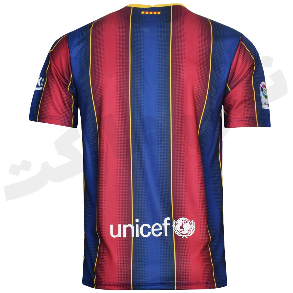 بارسلونا (لباس اول –  کیفیت A  -  فصل 20/21) به همراه شورت ورزشی