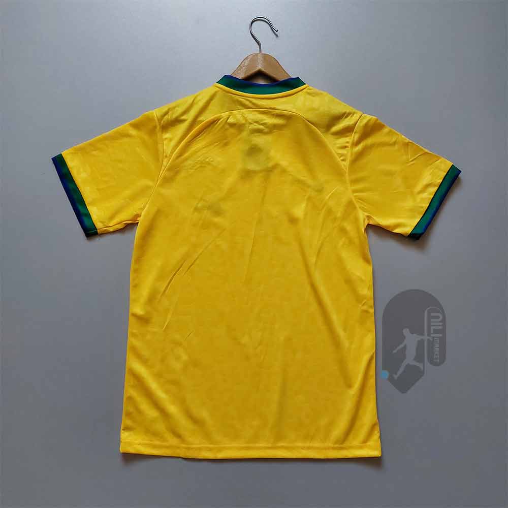 لباس اول برزیل (کیفیت A - ورژن هوادار - جام جهانی 2022) همراه با شورت ورزشی