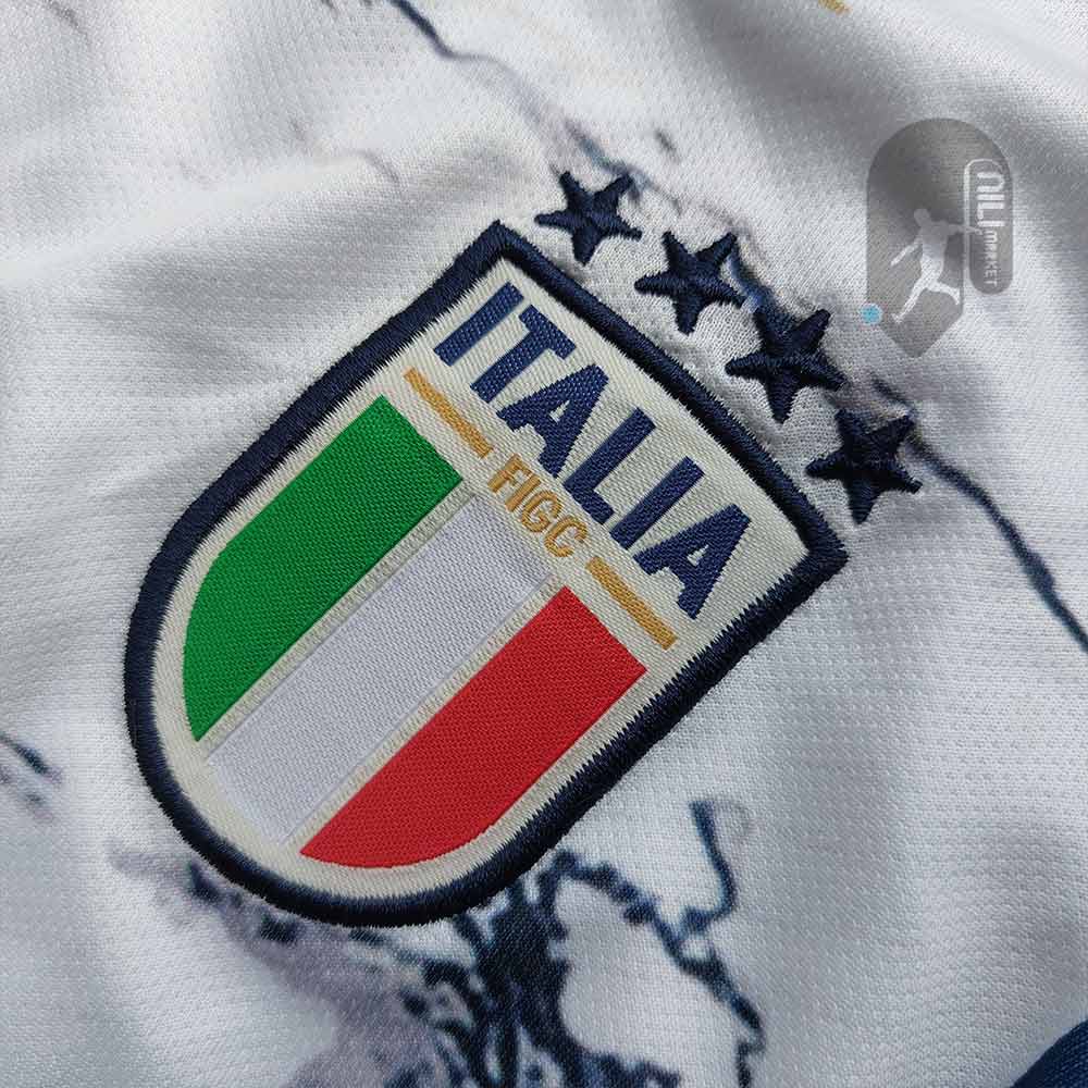 لباس دوم ایتالیا - بچگانه (کیفیت A - سال 2024) به همراه شورت ورزشی