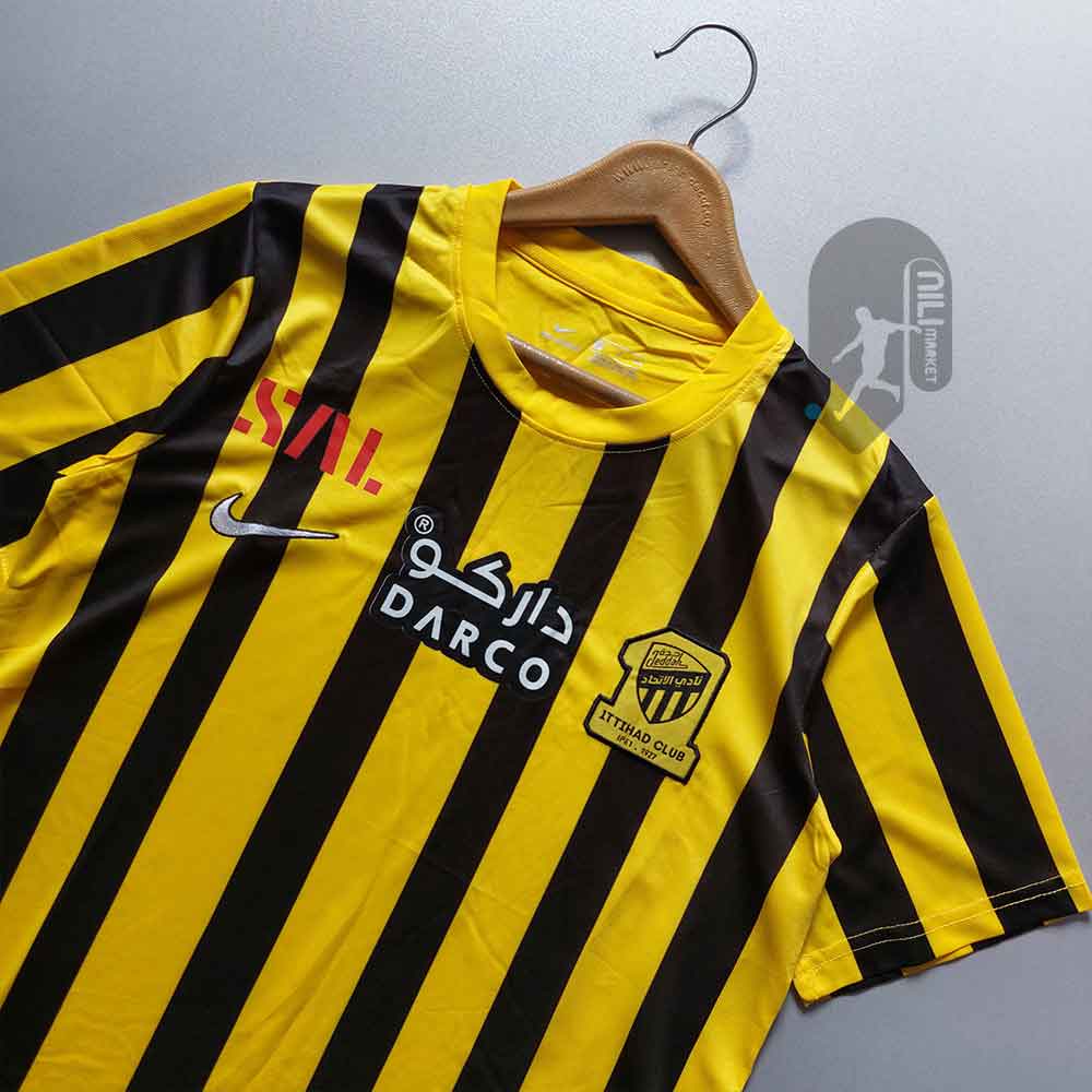 لباس اول الاتحاد (ورژن هوادار -  فصل 2022/23) به همراه شورت ورزشی