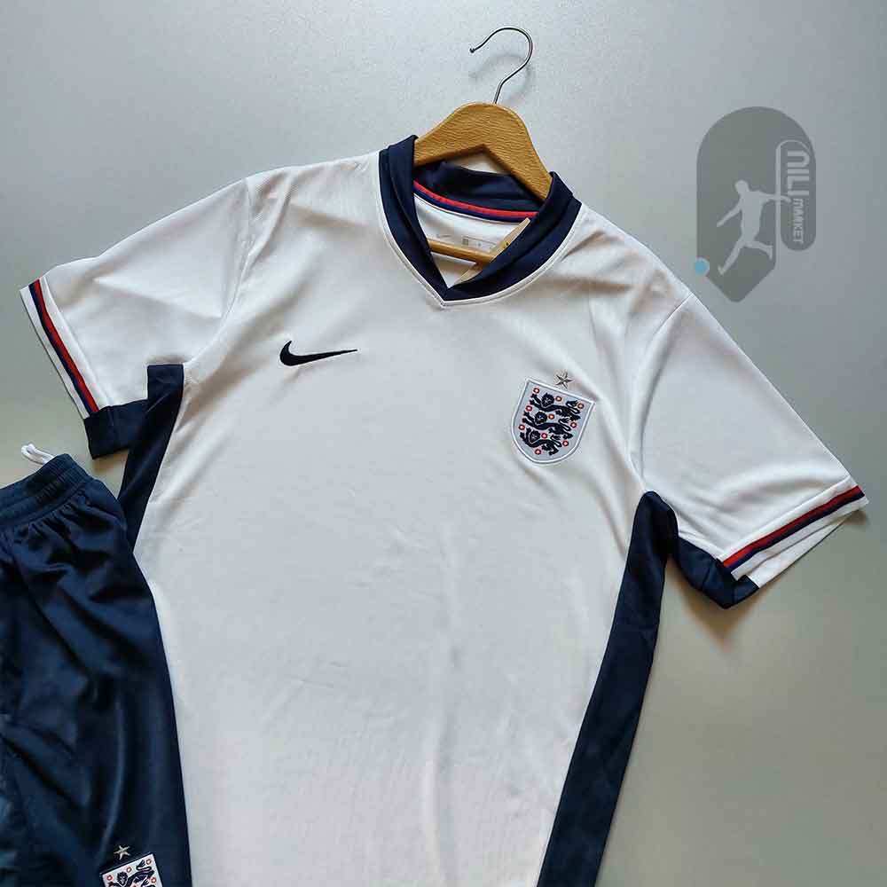 لباس اول انگلیس (ورژن هوادار -  طرح یورو 2024)
