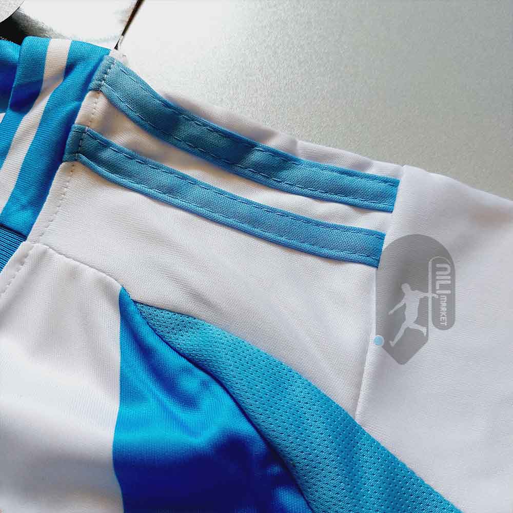 لباس اول آرژانتین - بچگانه (سال 2024) به همراه شورت ورزشی