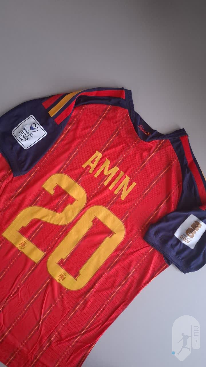 امین با شماره 20 اسپانیا