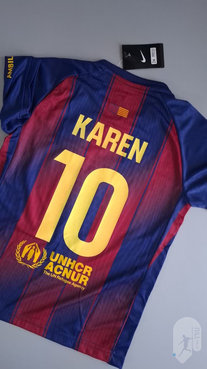 کارن شماره 10 رو گیت بچگانه بارسا