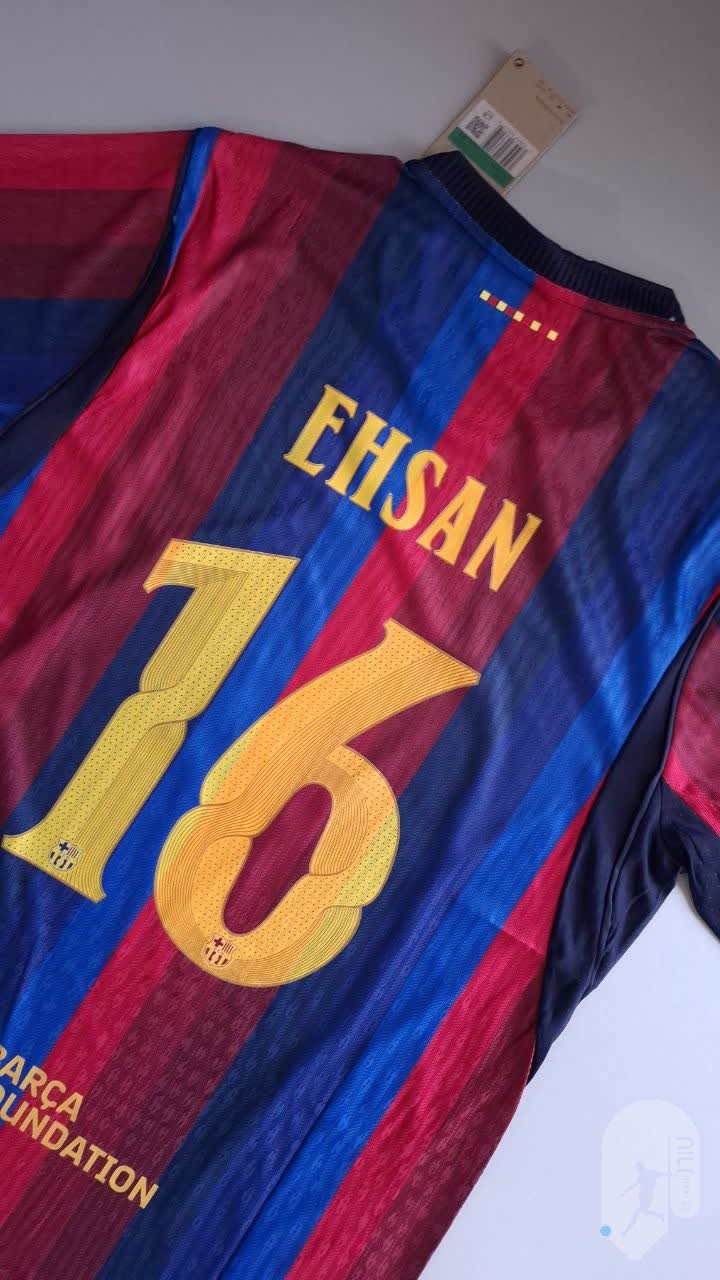 احسان با شماره 16 بارسا