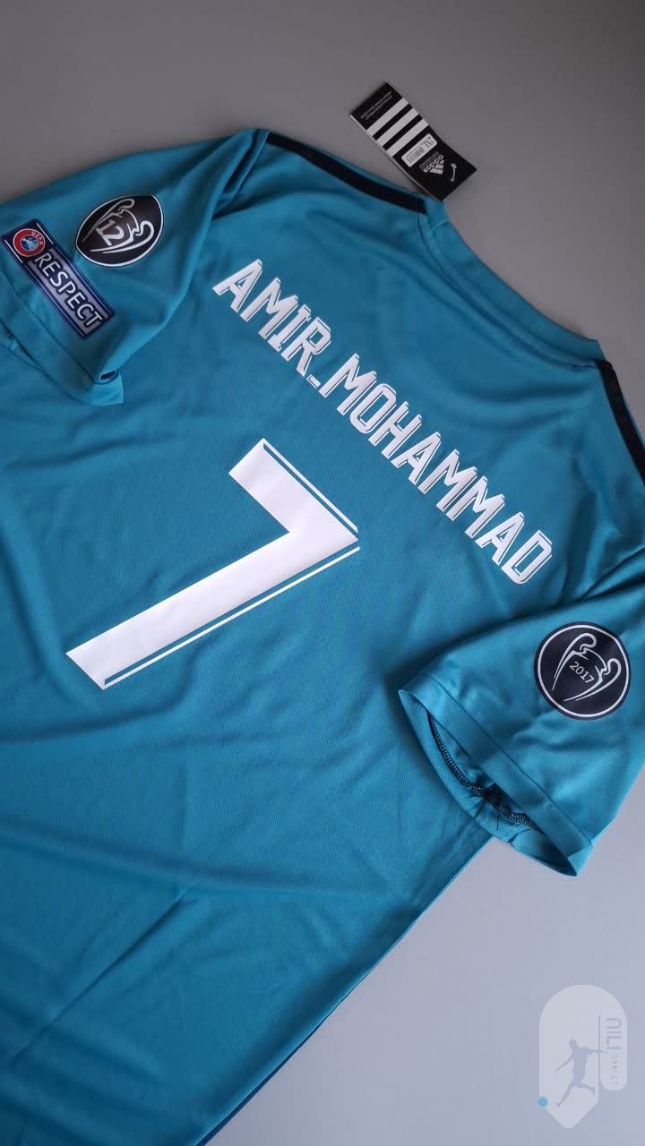 امیرمحمد با تگ رو استین رو کیت رئال