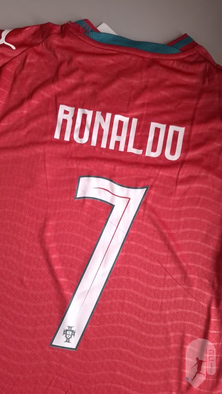 رونالدو با شماره 7 پرتغال